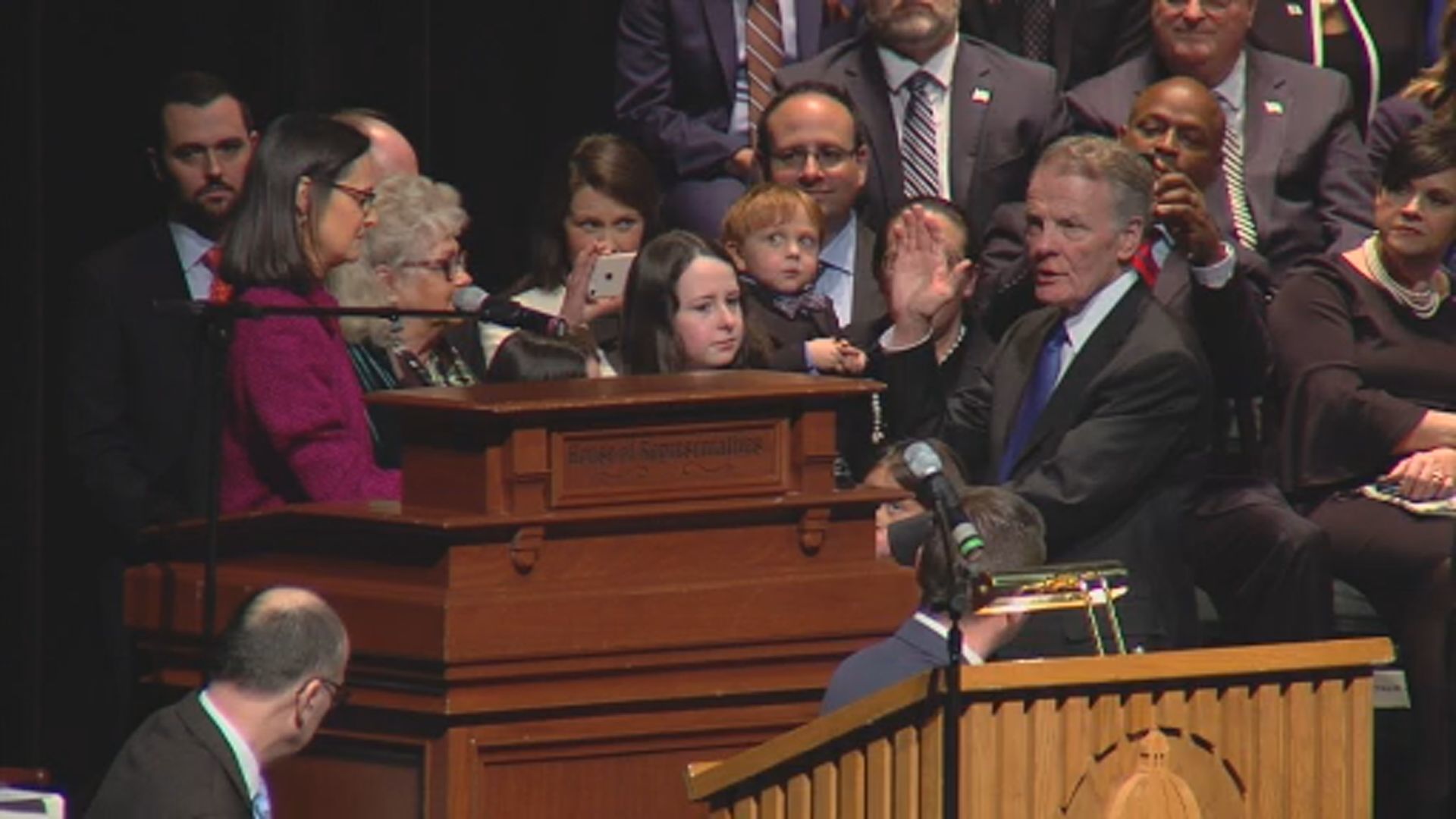 State Reps sworn in, Madigan elected speaker